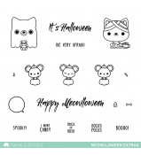 Mama Elephant MEOWLLOWEEN EXTRAS stamps